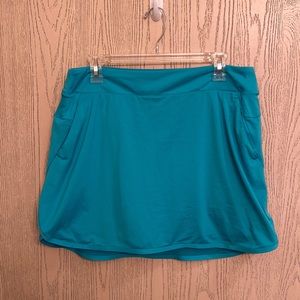 Nike Golf Skort Large Teal Blue